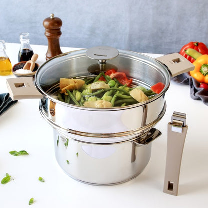 Cuit-vapeur universel inox