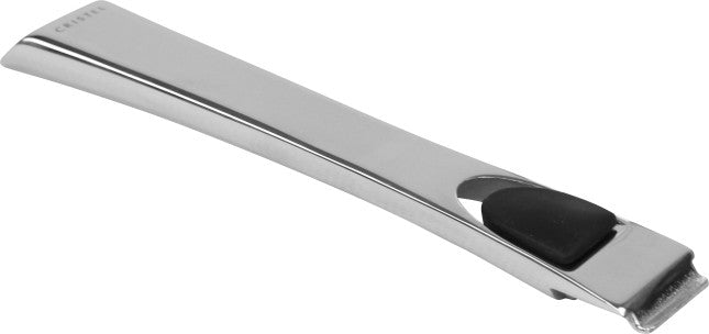 Poignée amovible en inox brillant bouton silicone