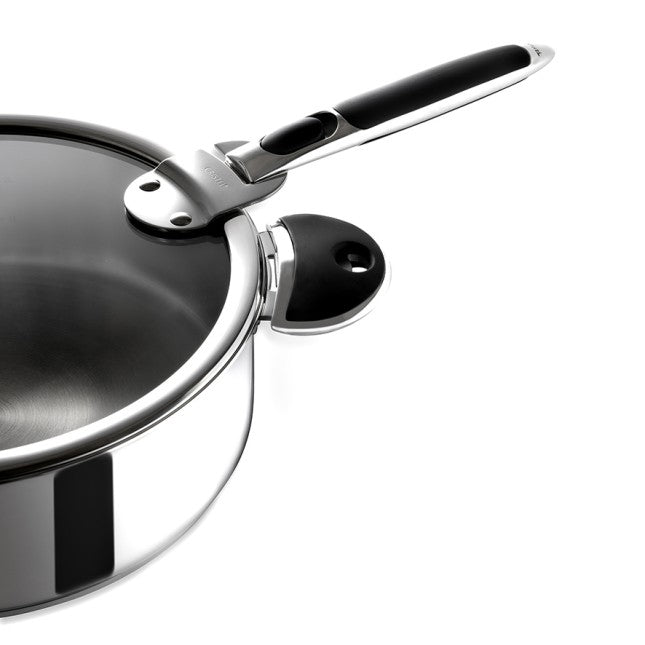 Anse amovible Zénith 3 en métal et silicone noir
