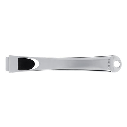 Poignée amovible en inox brillant bouton silicone
