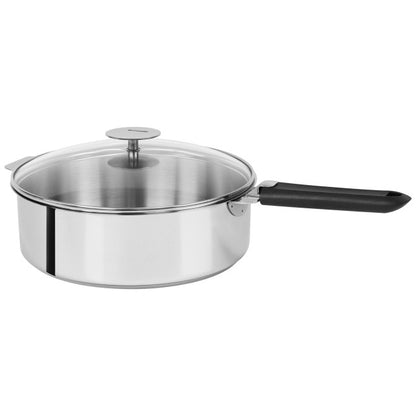 Sauteuse en inox amovible
