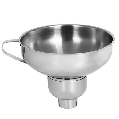 Set d'entonnoirs en inox pour confitures