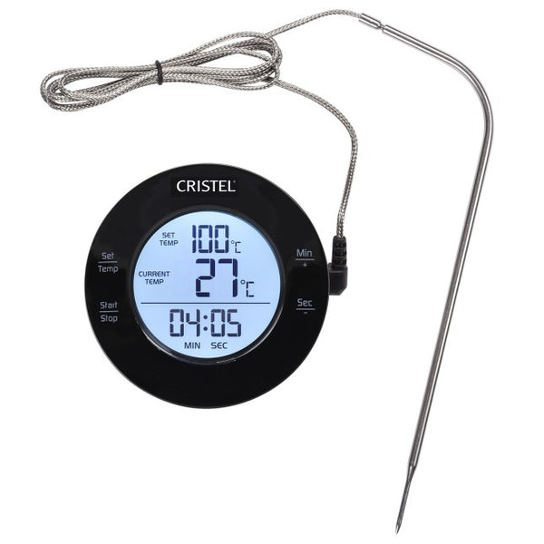 Thermomètre digital de cuisson avec sonde filaire