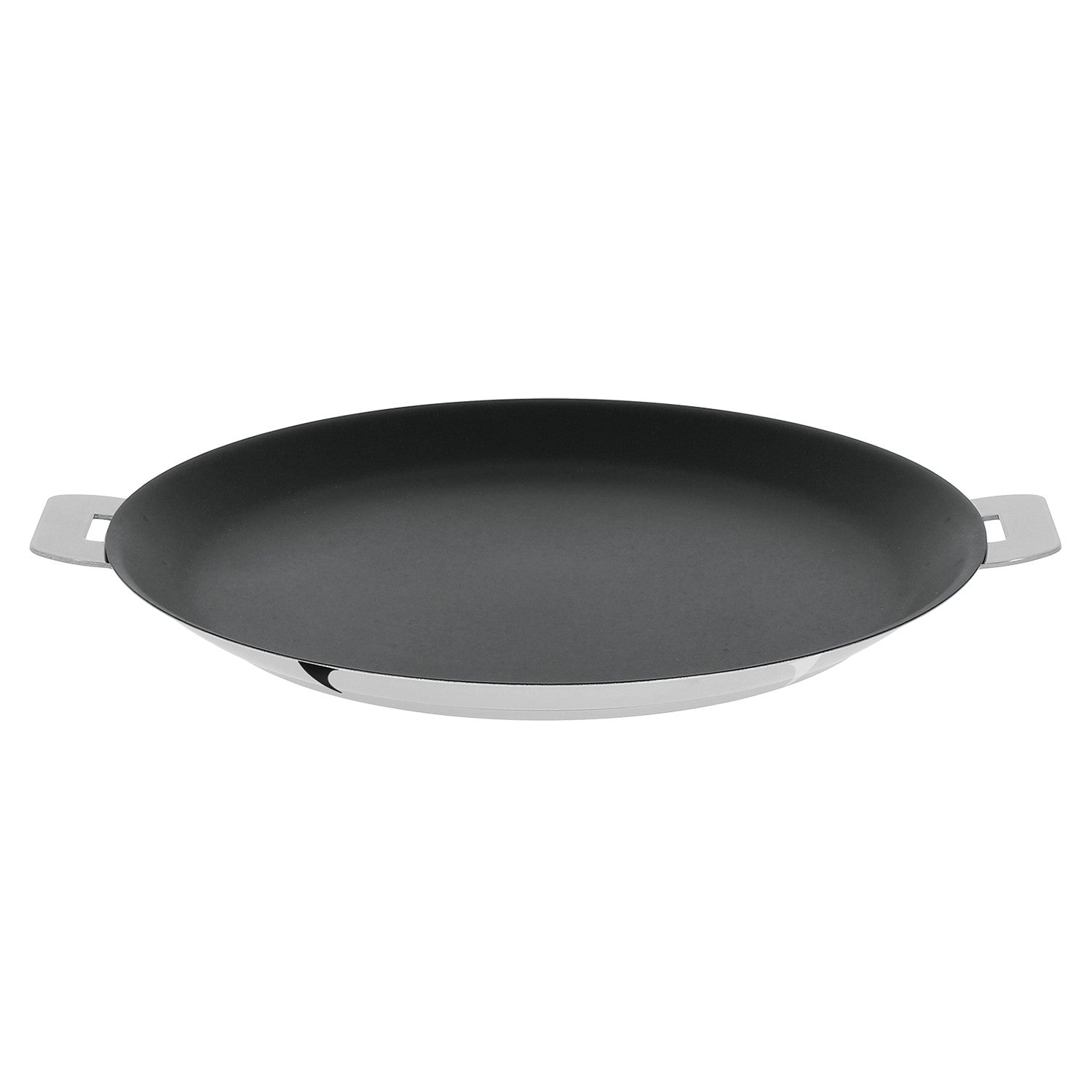 Poêle à crêpes antiadhésive en inox - amovible
