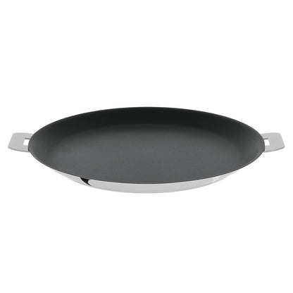 Poêle à crêpes antiadhésive en inox - amovible